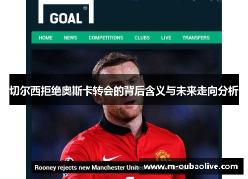 切尔西拒绝奥斯卡转会的背后含义与未来走向分析